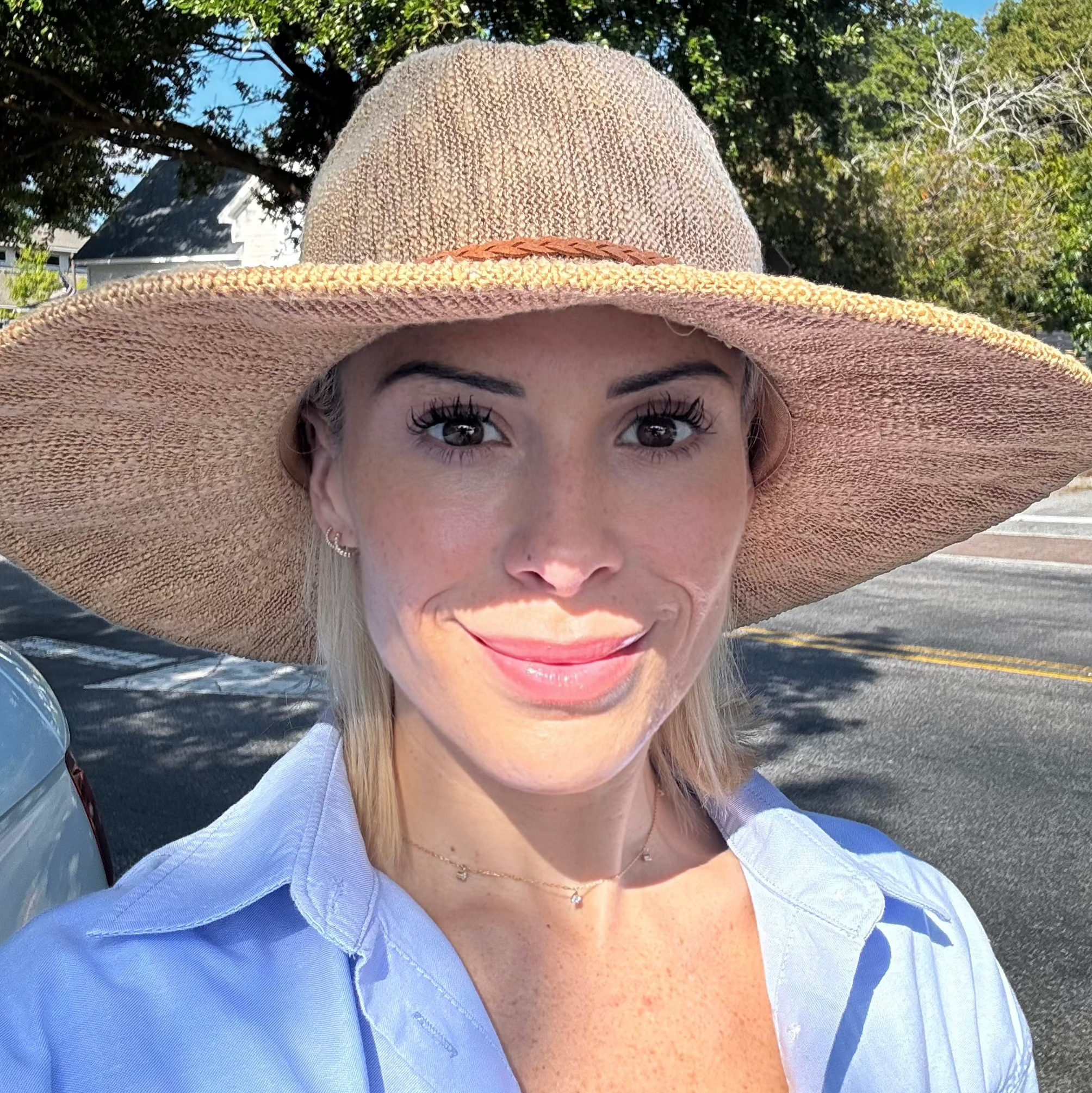 14k Gold Birthstone Drop Necklace