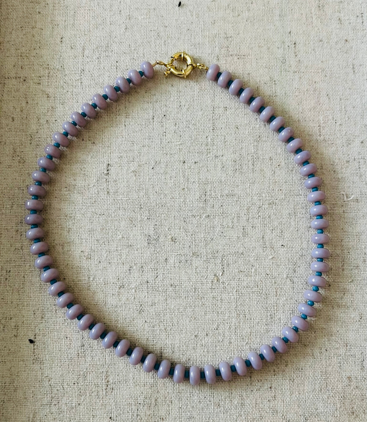 Rondelle beaded Necklace