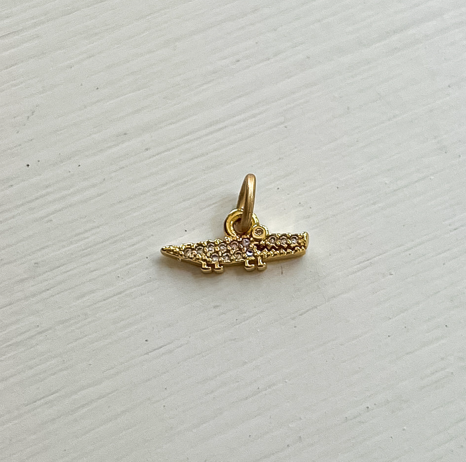 Mini Alligator Charm