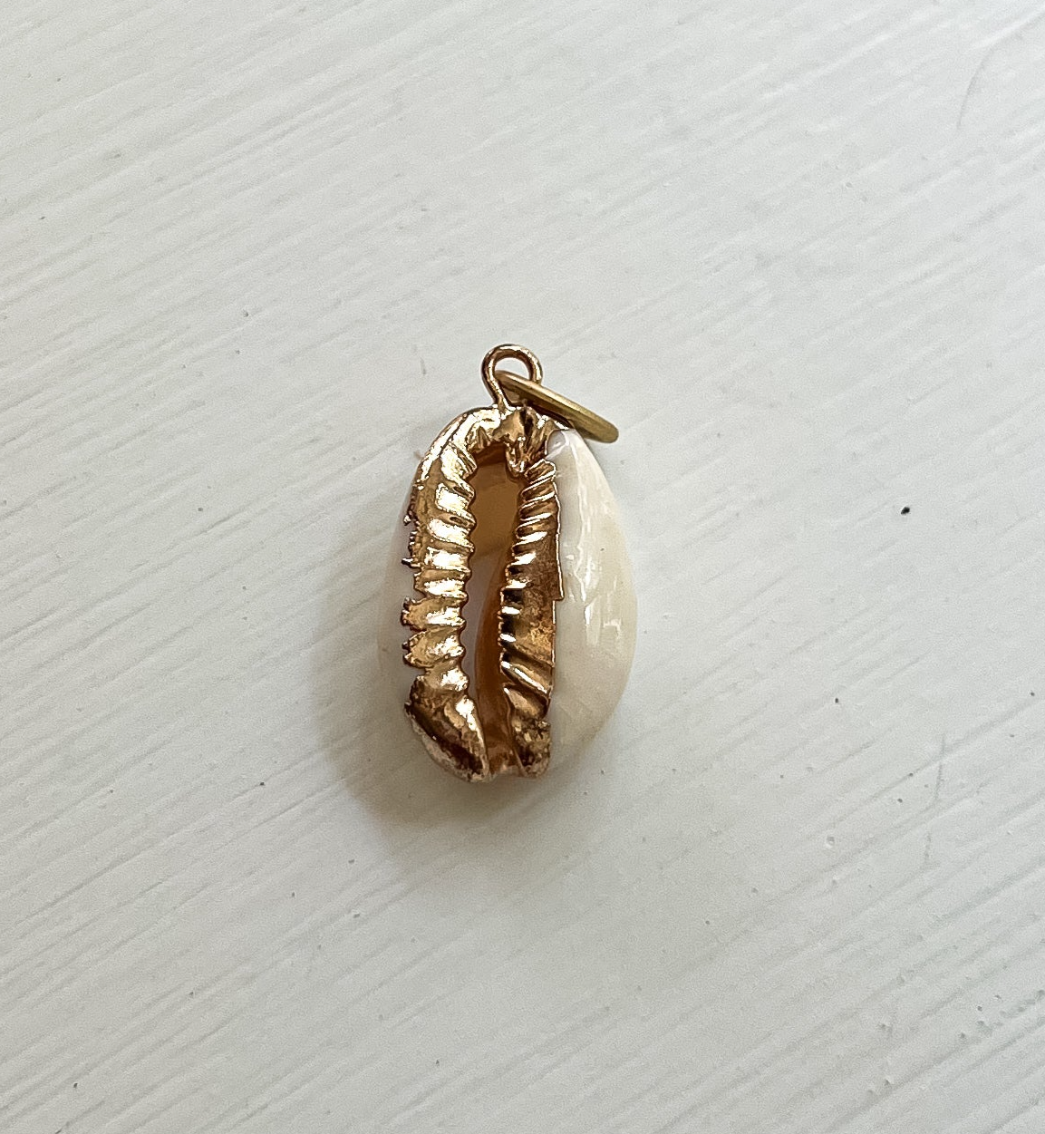 Gold Guild Seashell Charm