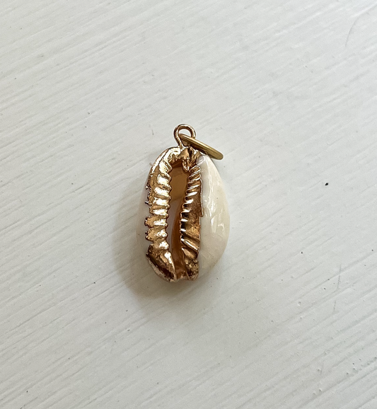 Cowrie Seashell Charm