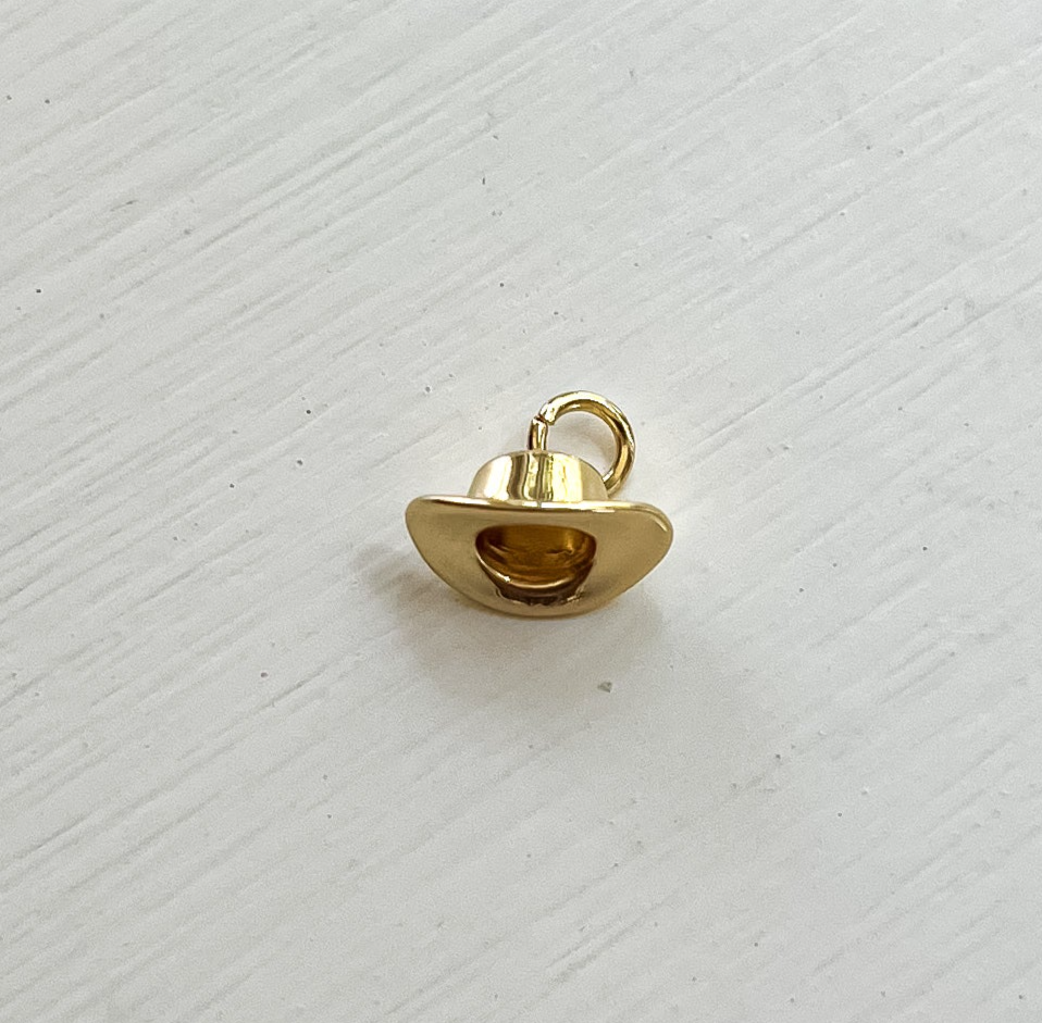 Cowgirl Hat Charm