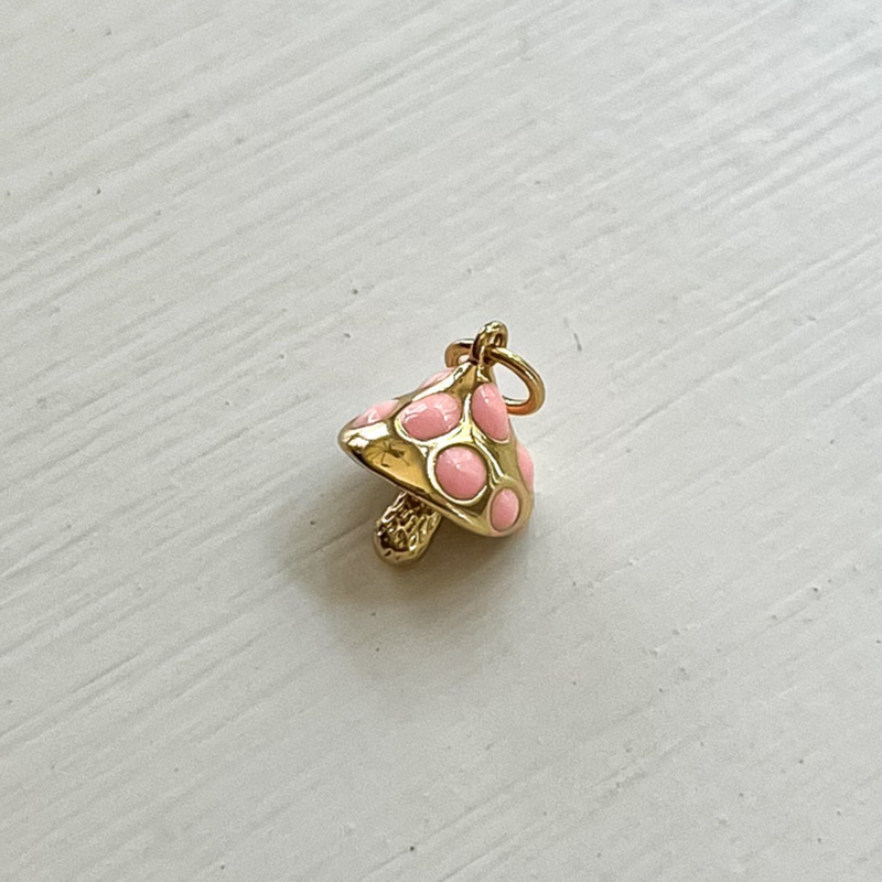 Mini Pink Mushroom