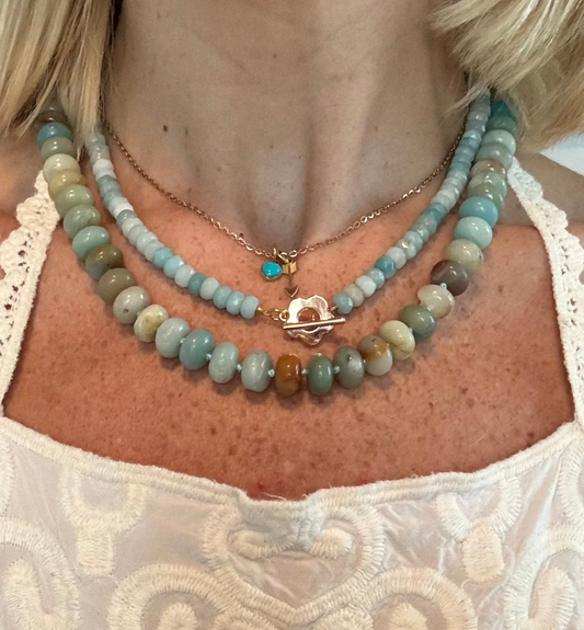 Natural Beauty Beaded Statement Necklace