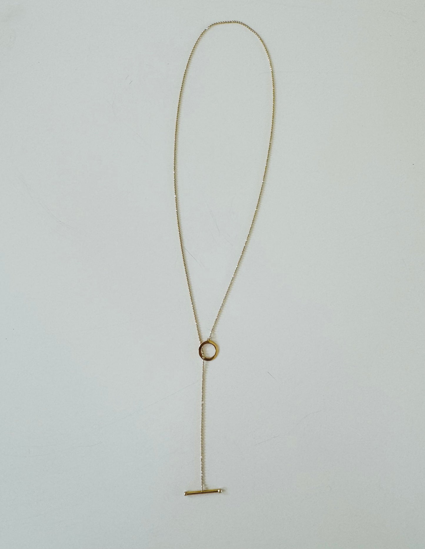 14k Gold Life Saver Necklace