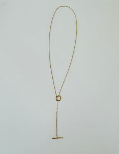 14k Gold Life Saver Necklace