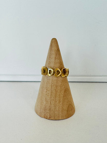 14k Gold Endless Love Ring