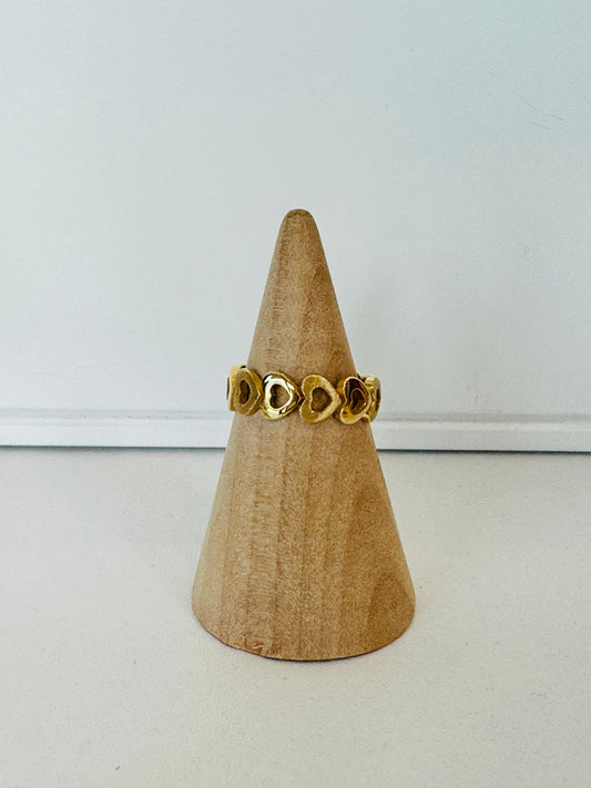 14k Gold Endless Love Ring