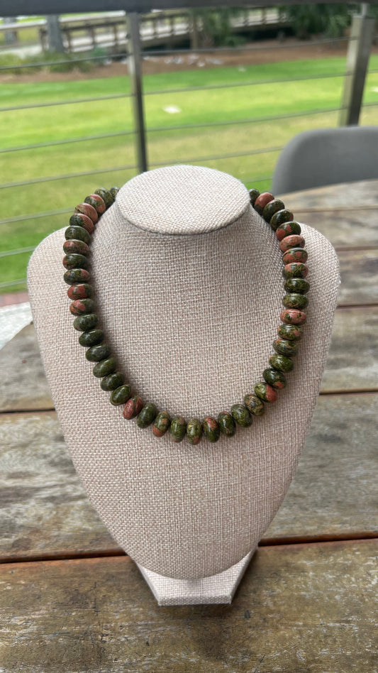 Unakite the Nations Necklace