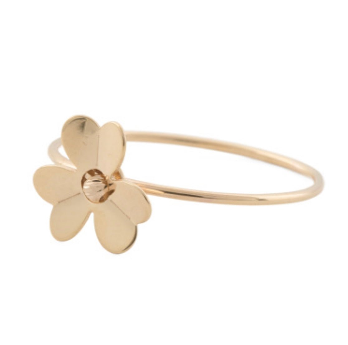 14k Gold Daisy Ring