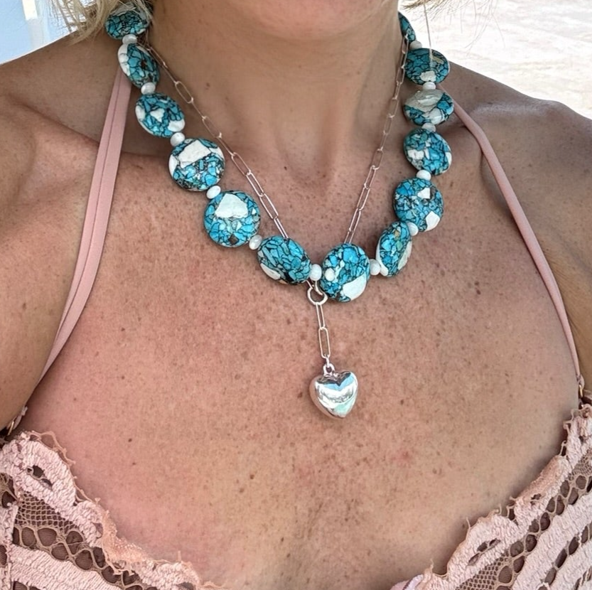 Turquoise Statement Necklace